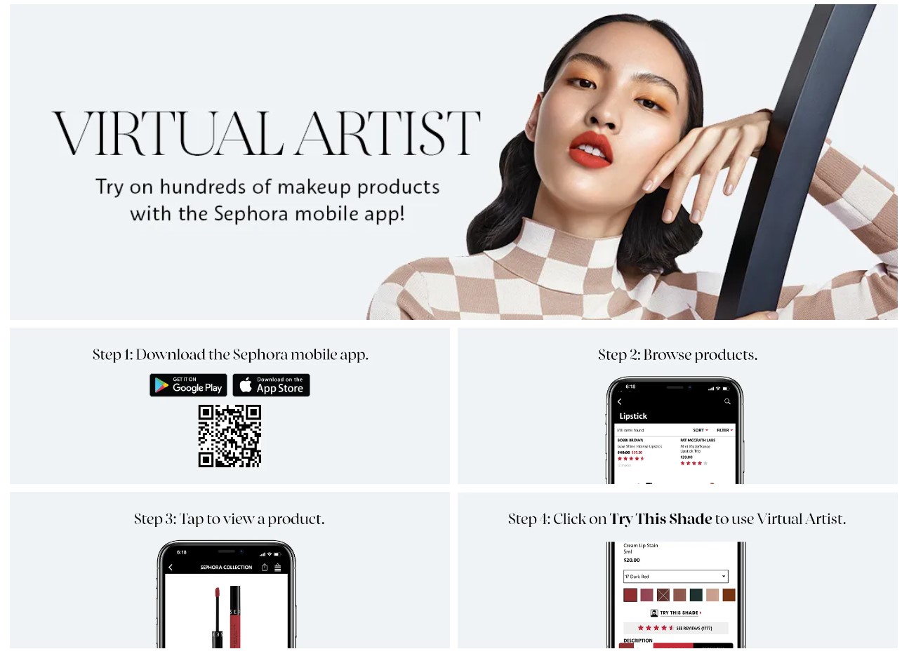 virtual try on