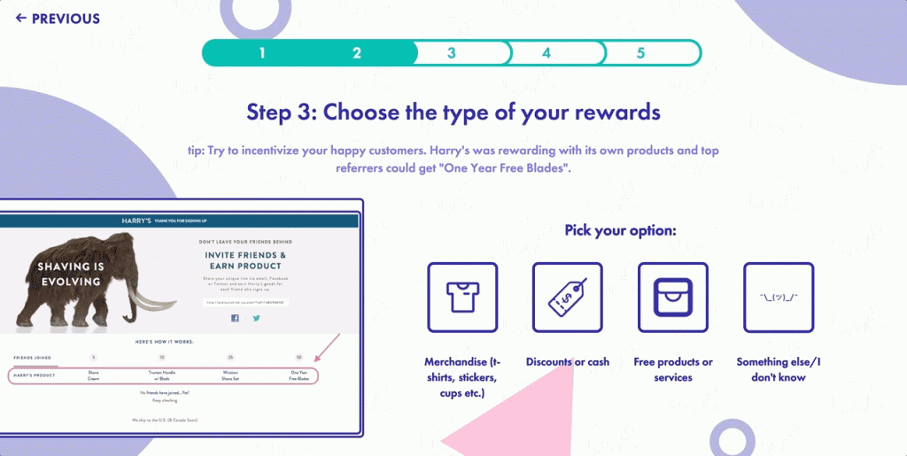 How to build a Harry's pre-launch referral program in 4 simple steps