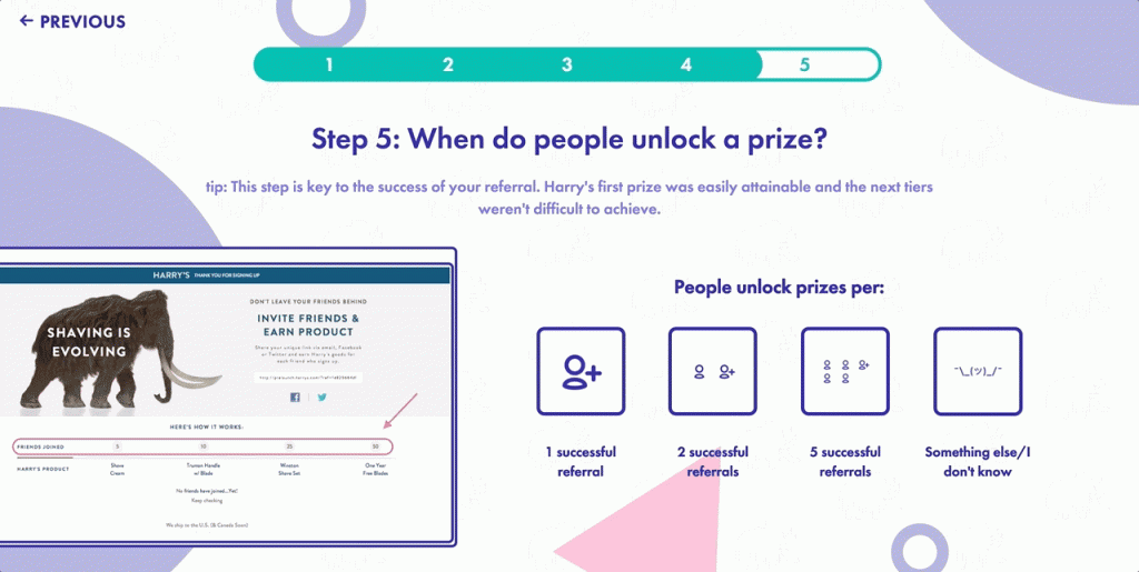 How to build a Harry's pre-launch referral program in 4 simple steps