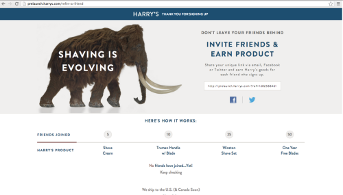 How Harry S Gathered 100k Emails In A Single Week With A Milestone Referral Program Inside Viral Loops