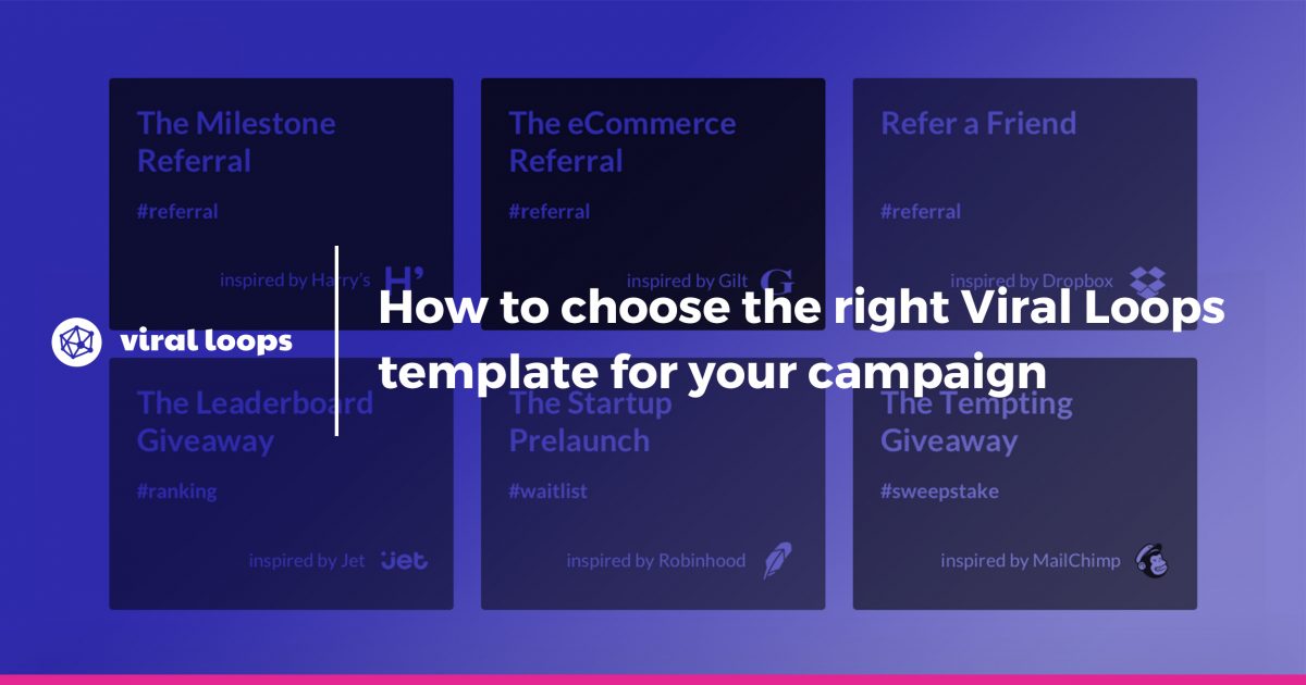 viral loops templates for your campaign