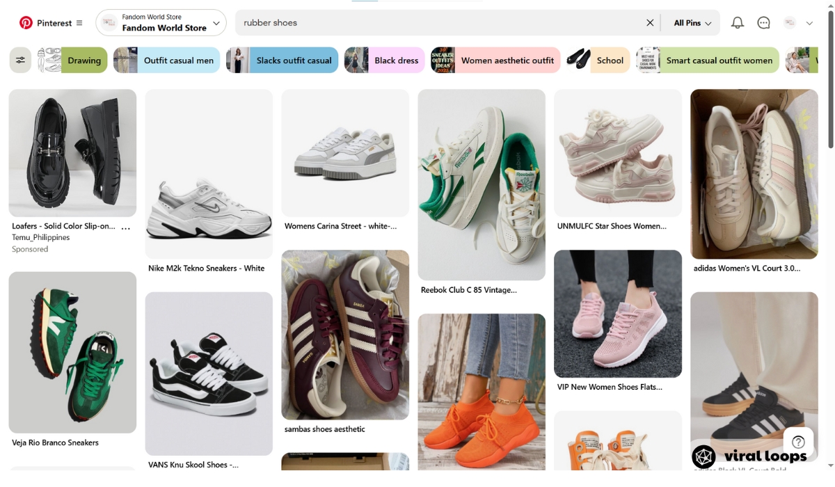 pinterest for shopify