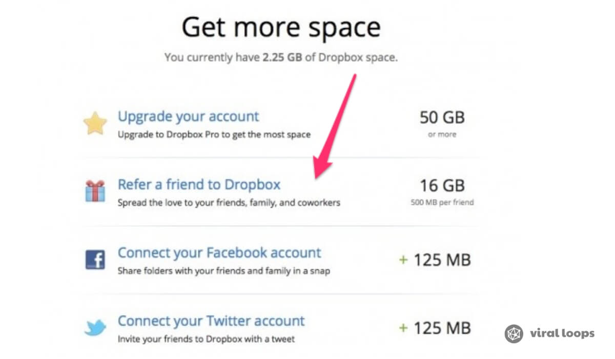 dropbox referral program