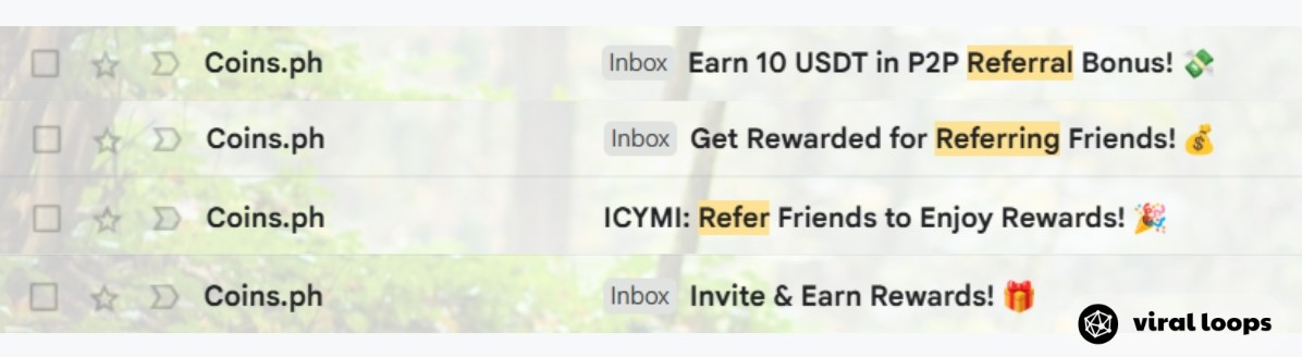 how to write referral emails with emoji