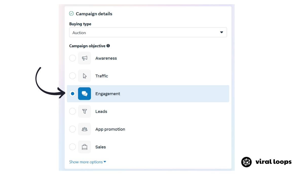 ads for shopify store meta ads engagment
