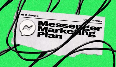 A 5 step Messenger Marketing plan.