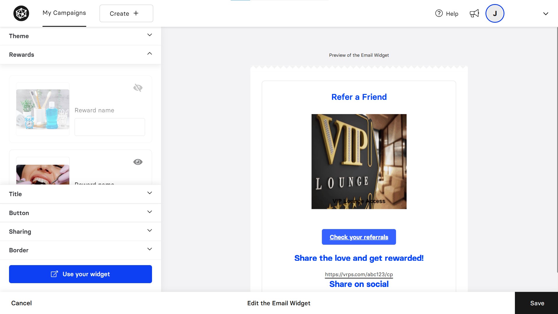 mailchimp newsletter widget
