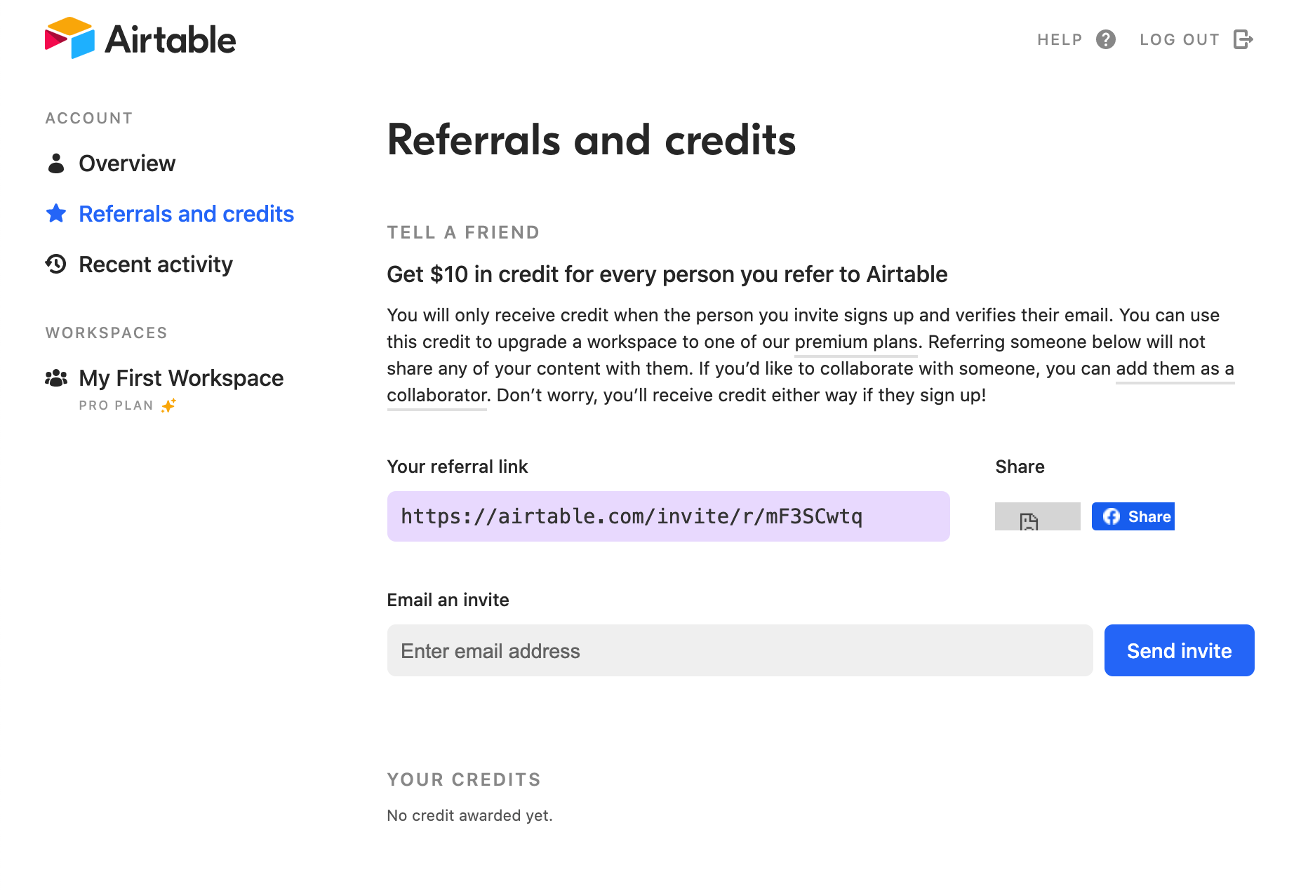 airtable referral program