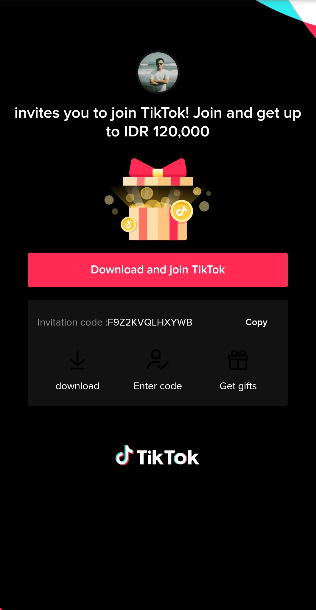 TikTok Indonesia referral incentives