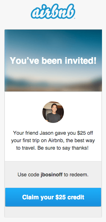 Airbnb Personalized Referral