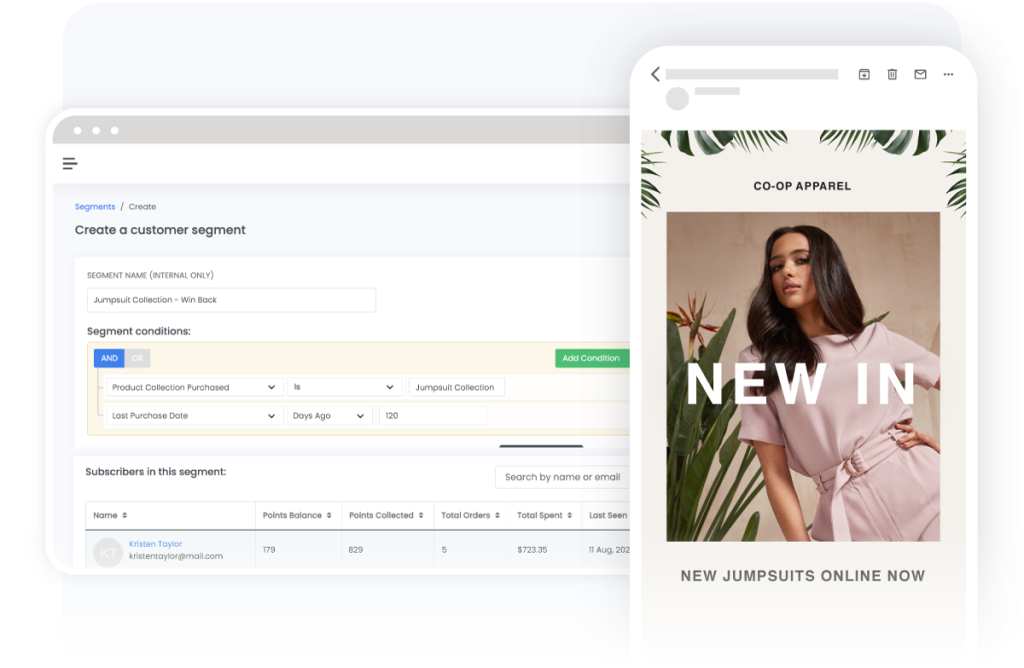 A screenshot of the Marsello product.