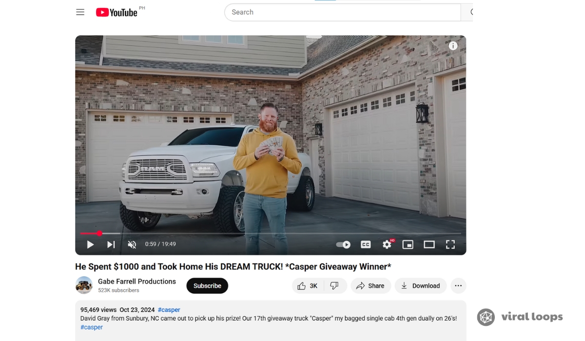 giveaway winner announcement