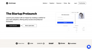 Prelaunch Referral program template example