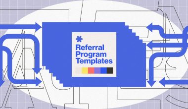 Referral program templates