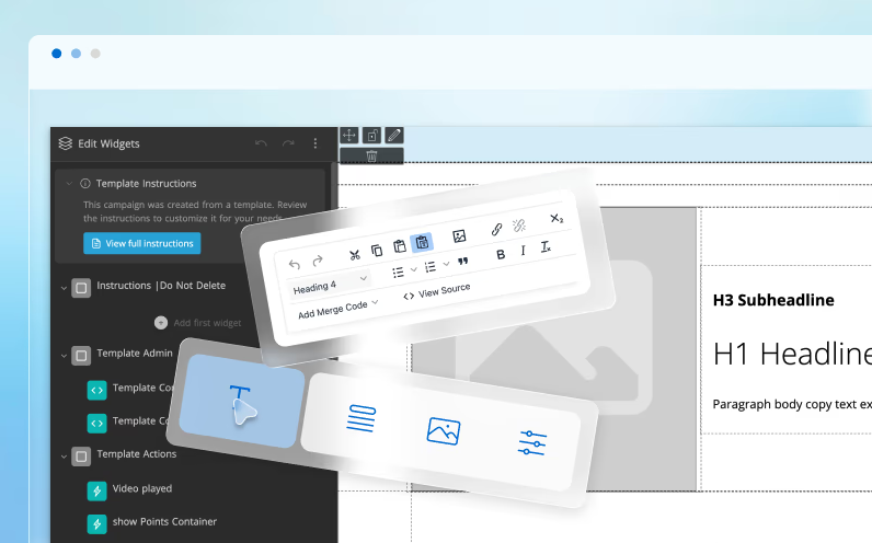A screenshot of the ShortStack product.