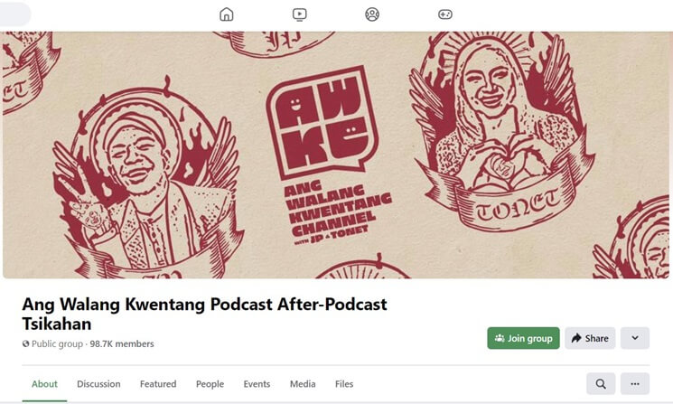 After Podcast Facebook Group