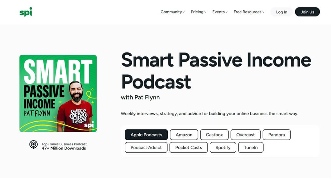 smart passive income podcast