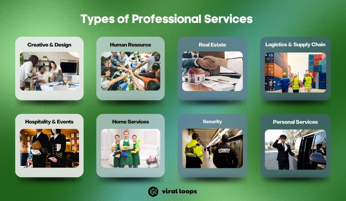 List of Professional Services