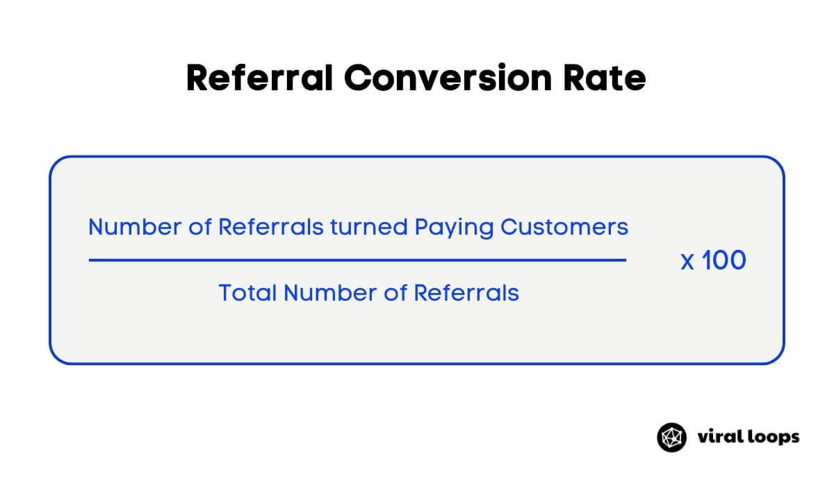 referral conversion rate