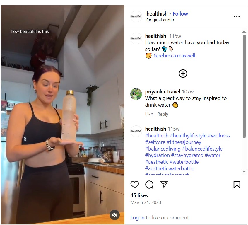 healthish influencer launch