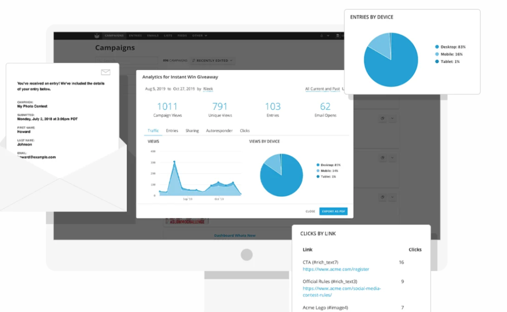 A screenshot of the ShortStack product