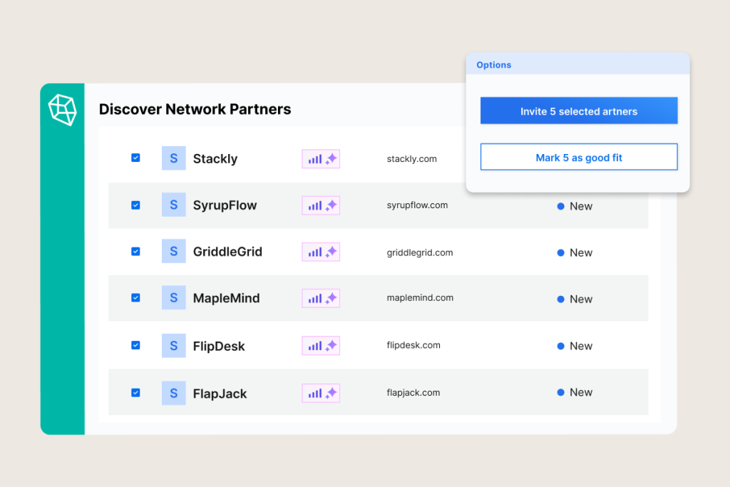 A screenshot of the PartnerStack homepage.
